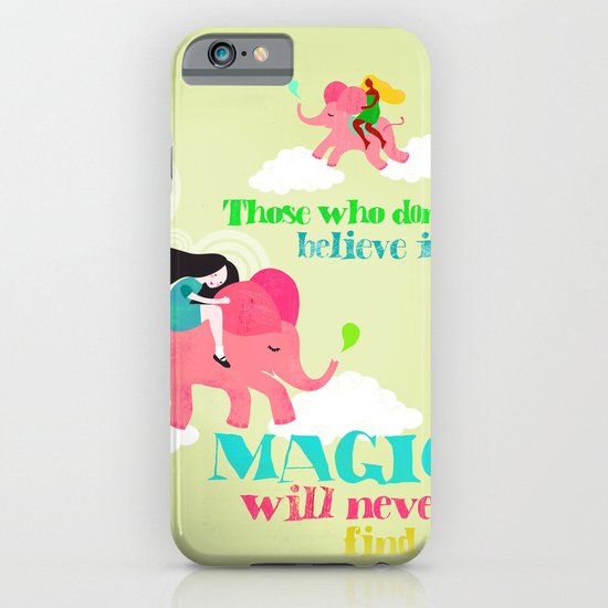 pink elephants iPhone & iPod Case