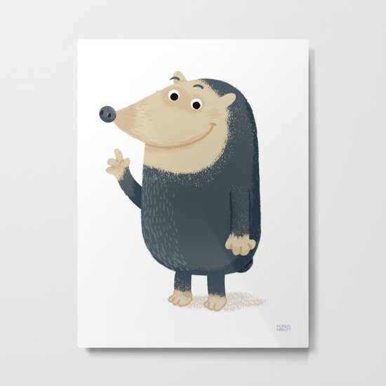 Mole Metal Print