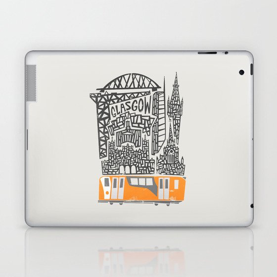 Glasgow Cityscape Laptop & iPad Skin