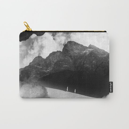 State of black and white isolation Carry-All Pouch
