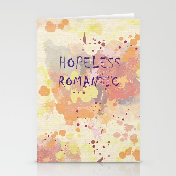 Hopeless Romantic Stationery Cards