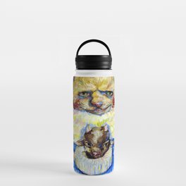 Cat and Goat Water Bottle