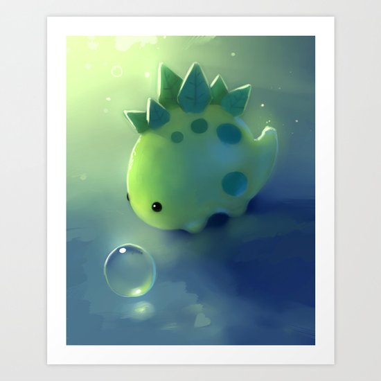 mini dino Art Print