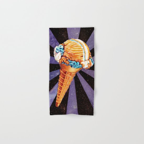 Space Ice Cream Hand & Bath Towel