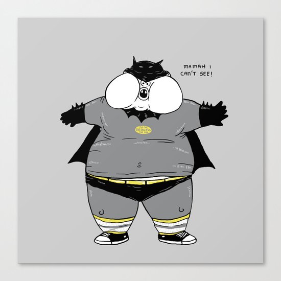 Fat Kid Costume Canvas Print