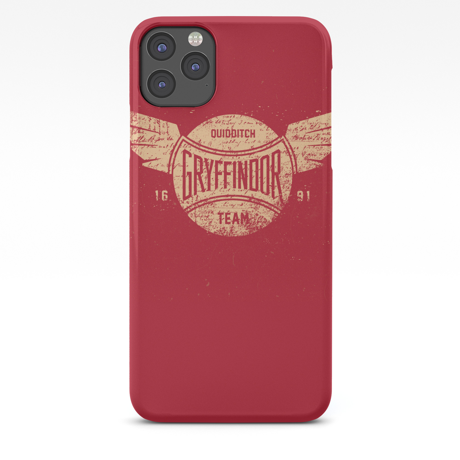 Vintage Gryffindor Quidditch Team Iphone Case By Gurven Society6