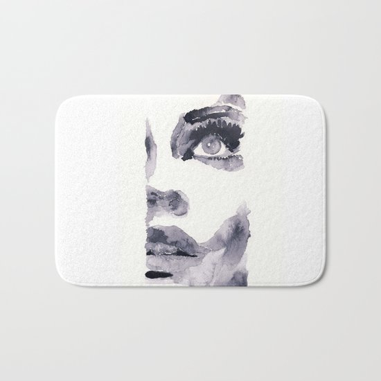 Epiphany - ink wash Bath Mat