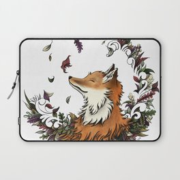 Fall Fox Flora Laptop Sleeve