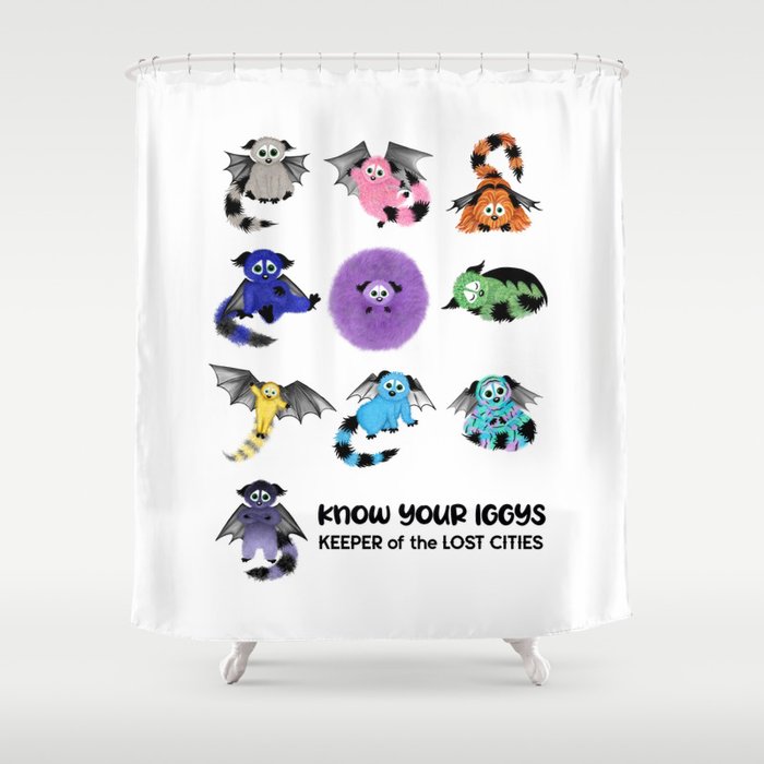 Know Your Iggys Shower Curtain