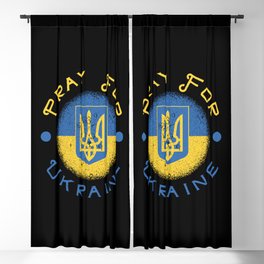 Pray For Ukraine Blackout Curtain