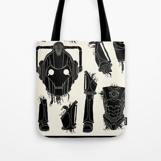 Decommissioned: Cyberman Tote Bag