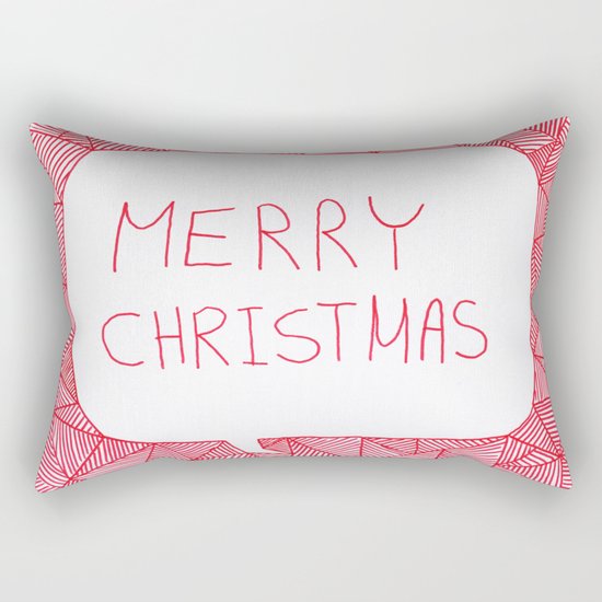 Merry Christmas! Rectangular Pillow