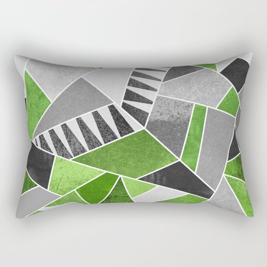 Concrete Jungle Rectangular Pillow