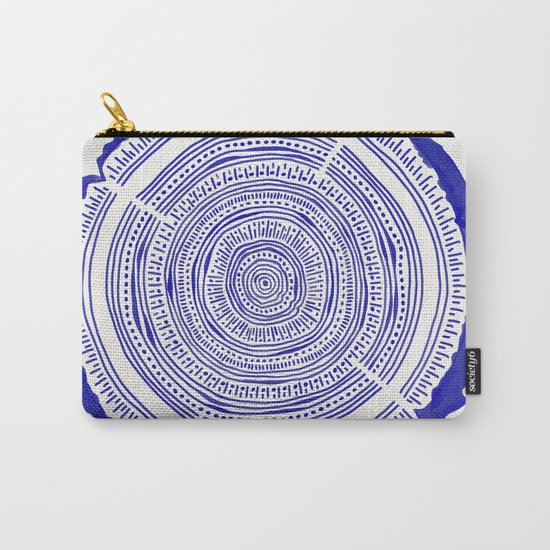 Douglas Fir – Navy Carry-All Pouch