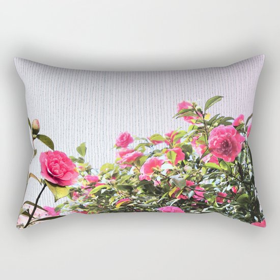 Surrendering to the beauty Rectangular Pillow