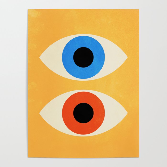 Eyes | Bauhaus III Poster by ayeyokp | Society6
