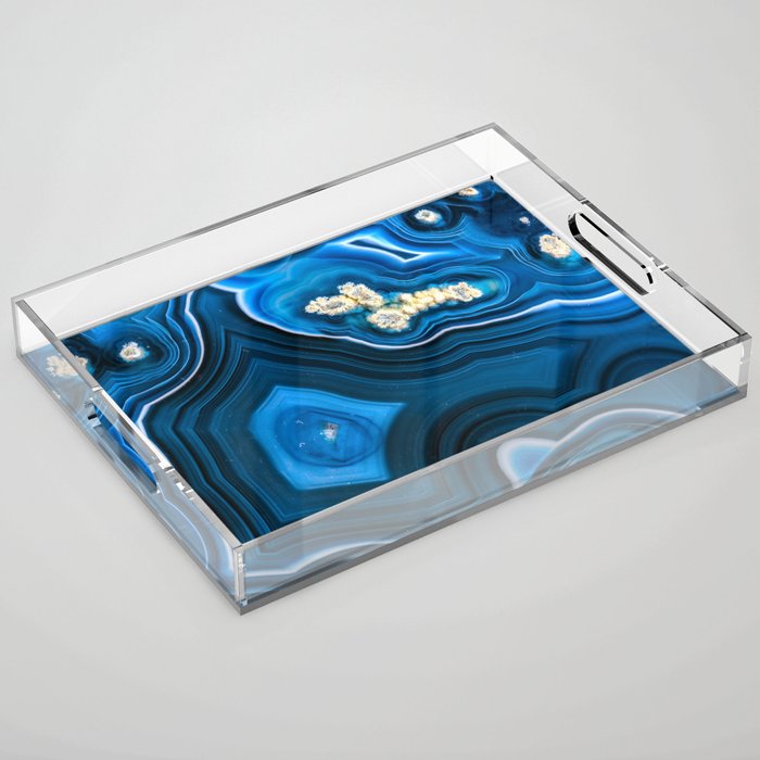 Blue agate 3046 Acrylic Tray