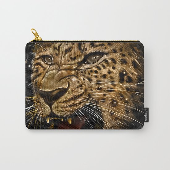 Leopard Carry-All Pouch