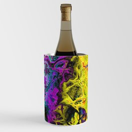 Surrealist Liquid Tie Dye Wine Chiller