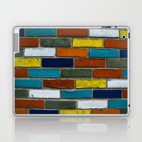 Color Wall Laptop & iPad Skin