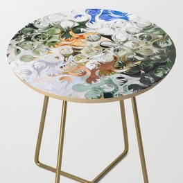 Colorful Abstract Geometric 15 Side Table