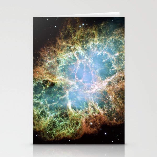 Crab Nebula (Hubble Space Telescope / ESA) Stationery Cards