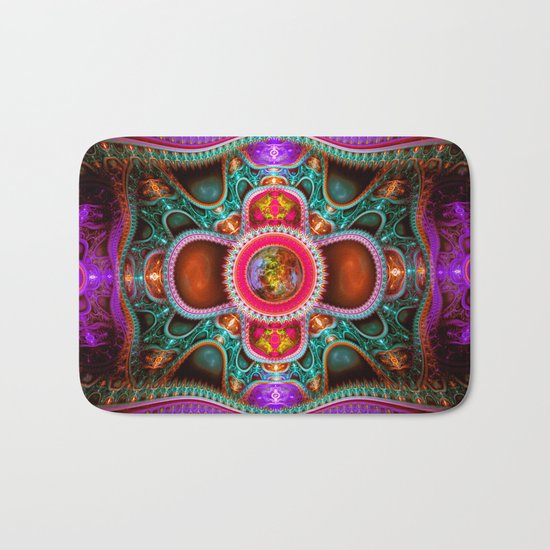 Time Space Portal Bath Mat