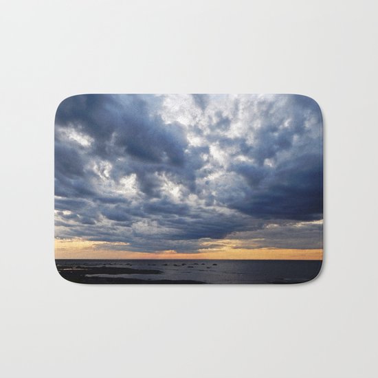 Clouds on the Sea Bath Mat