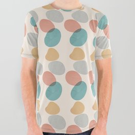 Abstraction_ROCK_STONE_PEBBLES_YOGA_BALANCE_POP_ART_0422A All Over Graphic Tee