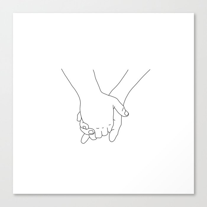 Hold your Hand Canvas Print