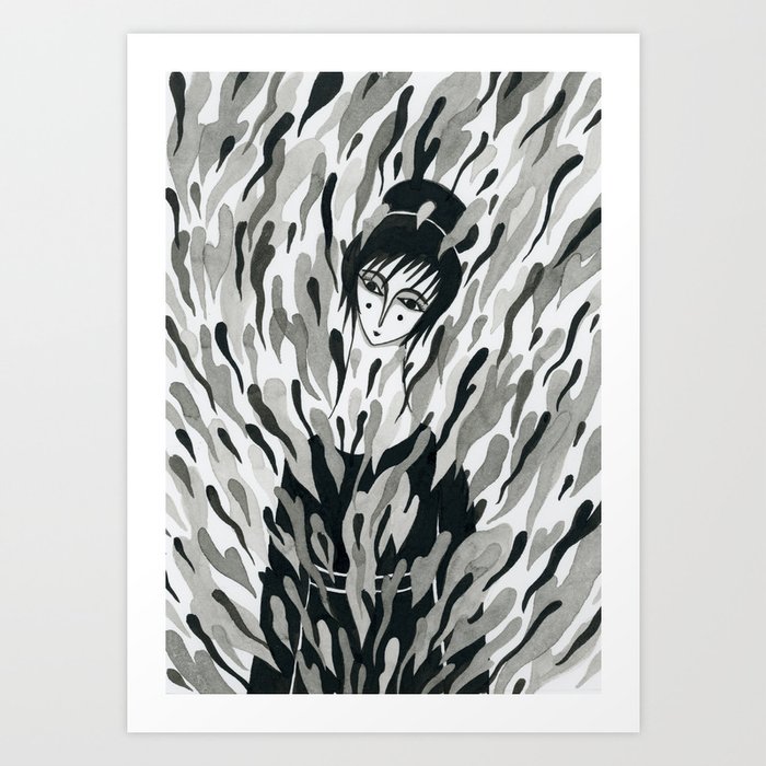 Surrounded Art Print