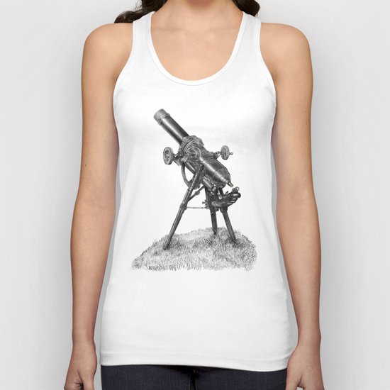 Moonrise (sepia option) Unisex Tank Top
