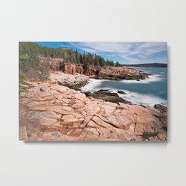 Acadia National Park - Thunder Hole Metal Print