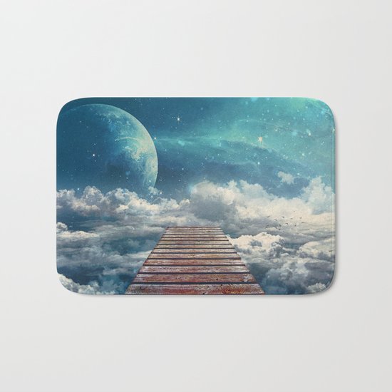 View from the pier Bath Mat