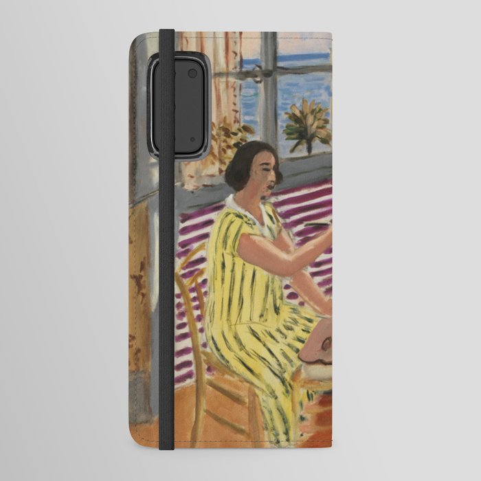 Henri Matisse 'La Séance du Matin' Figurative Lady Painting Art Android Wallet Case