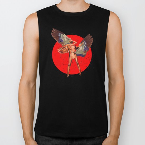 Build a Woman - Copy and Paste · The Flying Luv Drug Theme Biker Tank