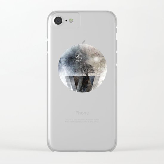 TREES over MAGIC MOUNTAINS I Clear iPhone Case