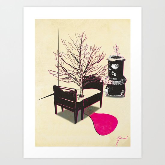 No rest for the restless... Art Print