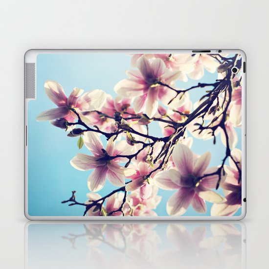 May Magnolias Laptop & iPad Skin