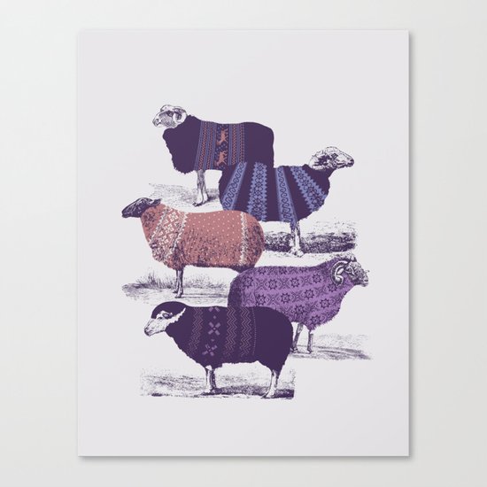 Cool Sweaters Canvas Print