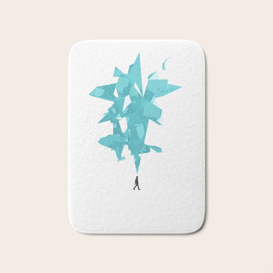 Never Alone Bath Mat