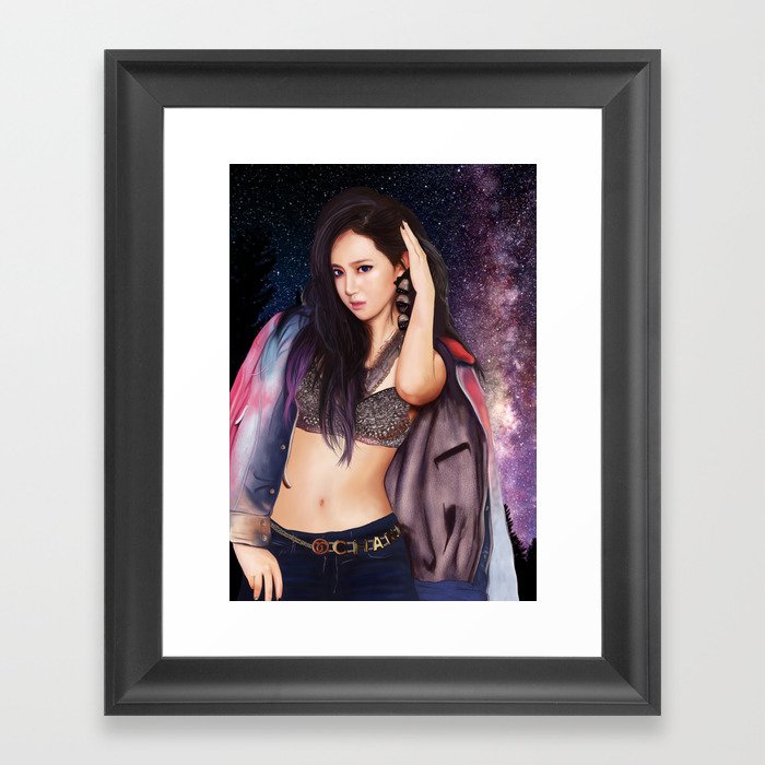 YuRi - Galaxy IGab Framed Art Print