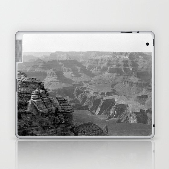Grand Canyon Black and White Laptop & iPad Skin