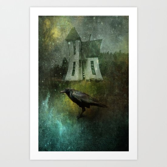 Crow House Art Print