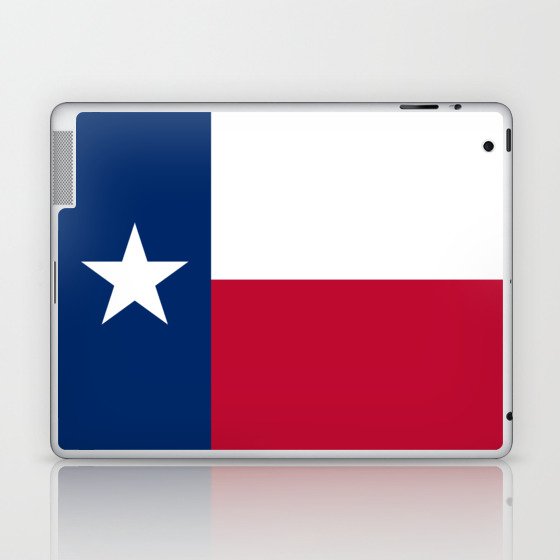 Texan State flag of Texas Laptop & iPad Skin