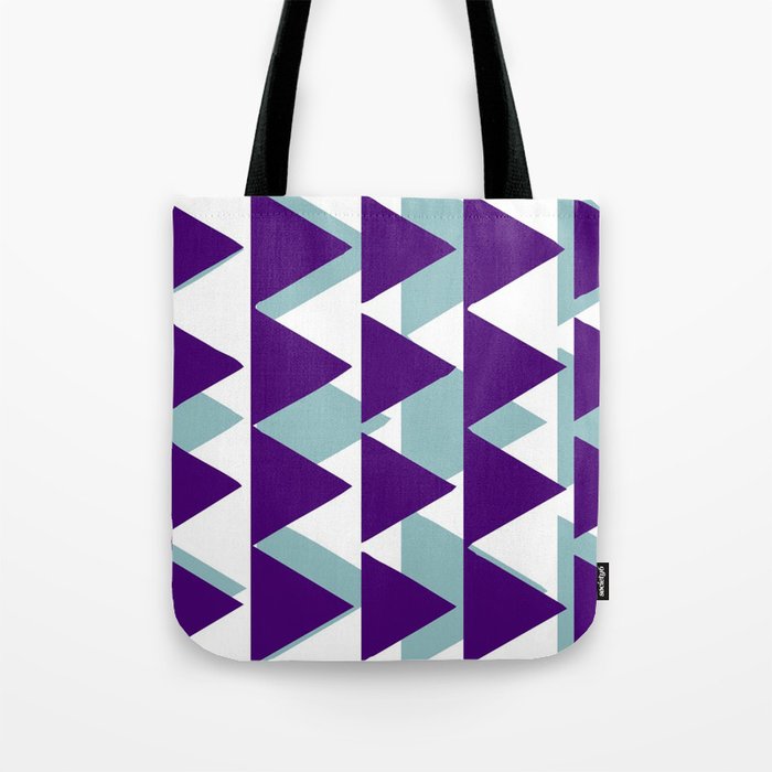 0verlapping triangles Tote Bag