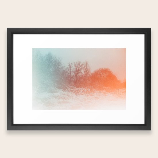 Winter Scene 01 Framed Art Print By Mkhalildesigns Society6