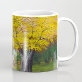 Yellow Flamboyan Coffee Mug