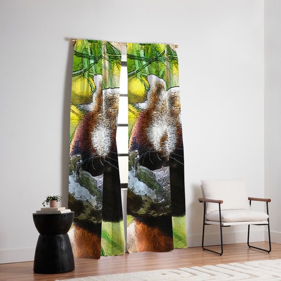 Cart Red Panda Baby Blackout Curtain By Jamcolorsspecial Society6