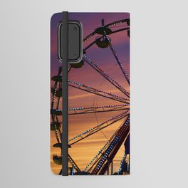 Carnival Ferris Wheel Sunset Android Wallet Case